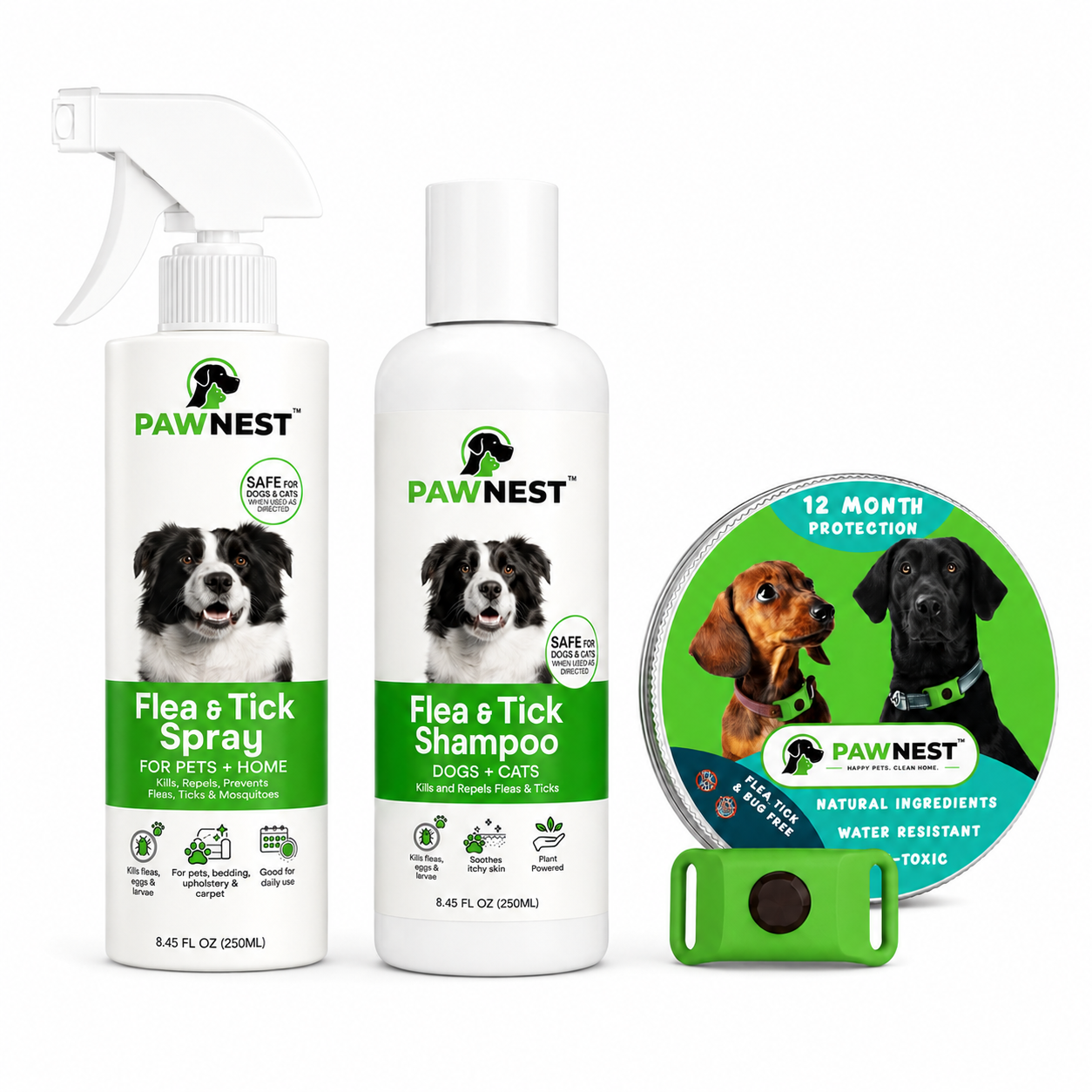 PawNest™ - Complete Flea & Tick Protection Set
